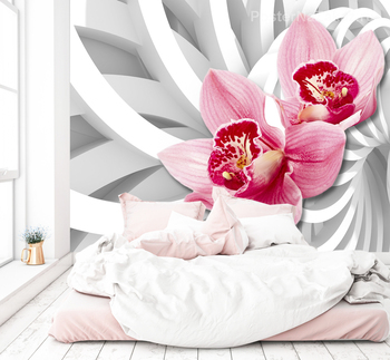 Фотообои Цветочная иллюзия