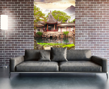 Фотообои на стену Китайский сад