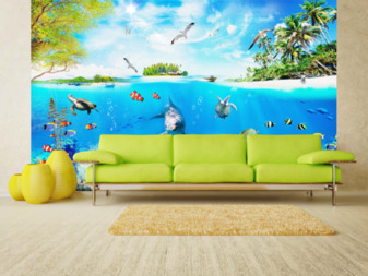 Фотообои Водный мир 48745