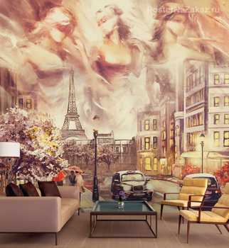 Фотообои Прогулка в Париже