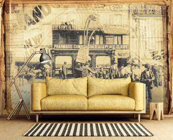 Фотообои Метро Парижа 1905 года