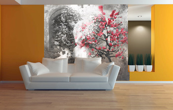 Фотообои на стену Цветущее дерево