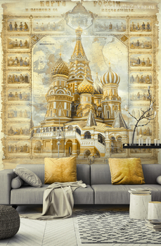 Фотообои Собор Василия Блаженного