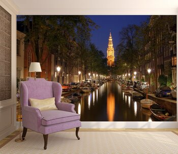 Фотообои на стену Колоритный дом в Амстердаме