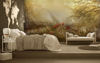 Фотообои Цветочный винтаж