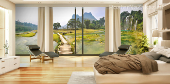 Фотообои Водопад Банджок