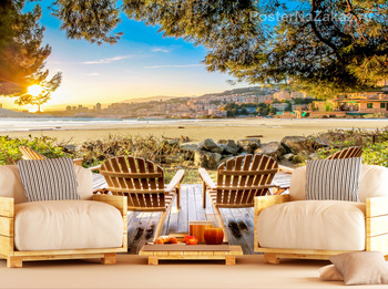 Фотообои Пляж на рассвете